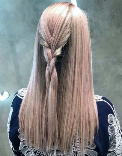 Ash hair colour With a Dash of Pink at gusto salons London's West End