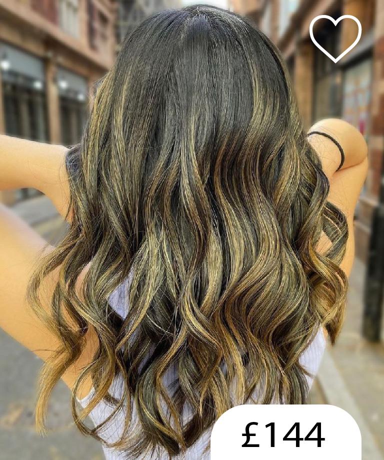 The Aruba Balayage At Gusto Hairdressing, London's West End