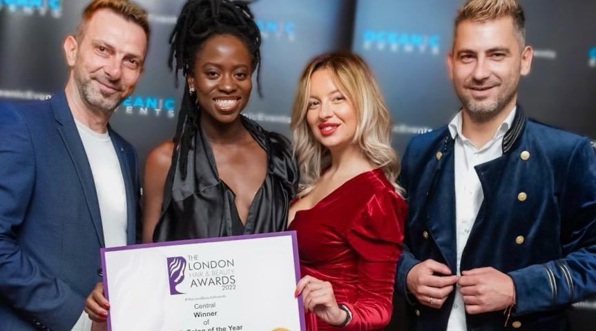 Gusto Hairdressing Crowned Best Salon Central London at the London Hair and Beauty Awards