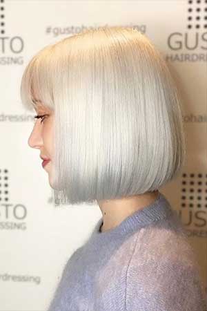 Platinum blonde hair colours, Gusto Hair Salons, Covent Garden & Soho, London Platinum blonde hair colours, Gusto Hair Salons, Covent Garden & Soho, London
