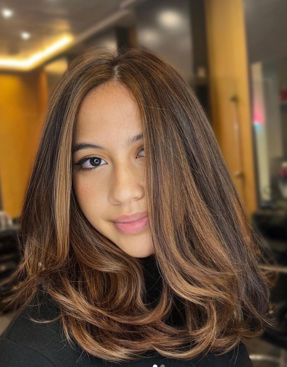 Low maintenance balayage