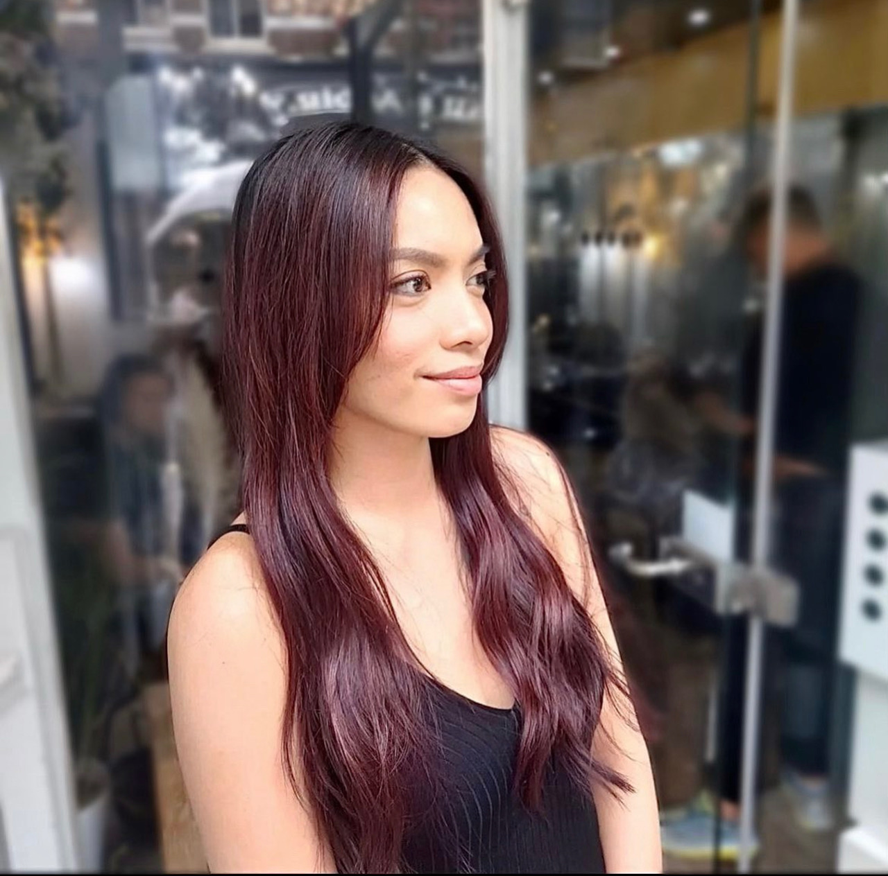 What is hair glossing?