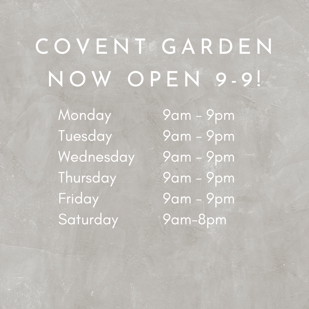 Gusto Covent Garden NOW OPEN 9AM-9PM!