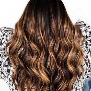 caramel balayage