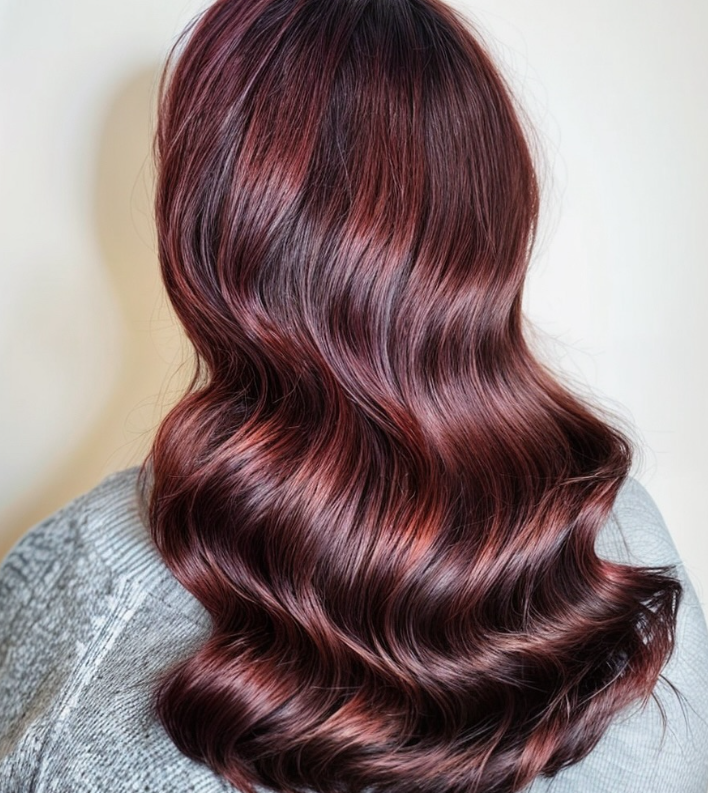luxurious hair