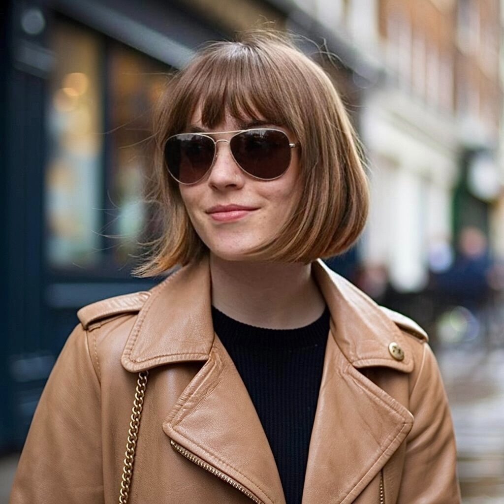 growing out a bob