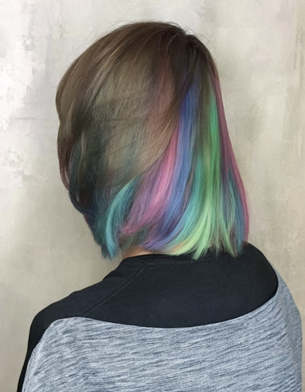 Multi tone hair colour