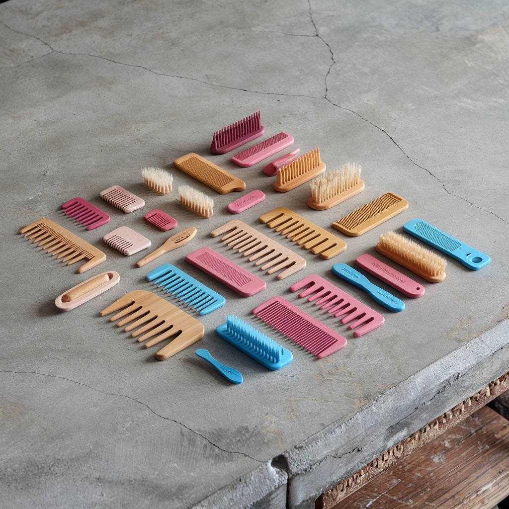 Different Types of Combs and Brushes