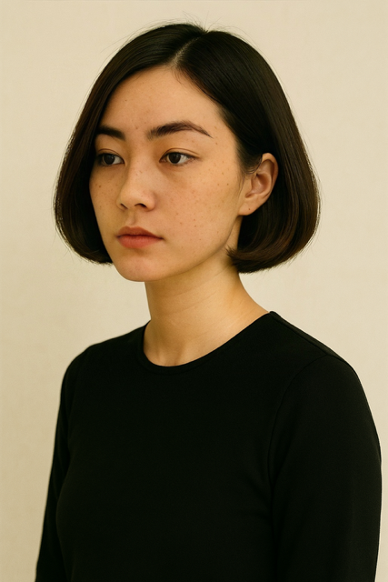 Curved bob