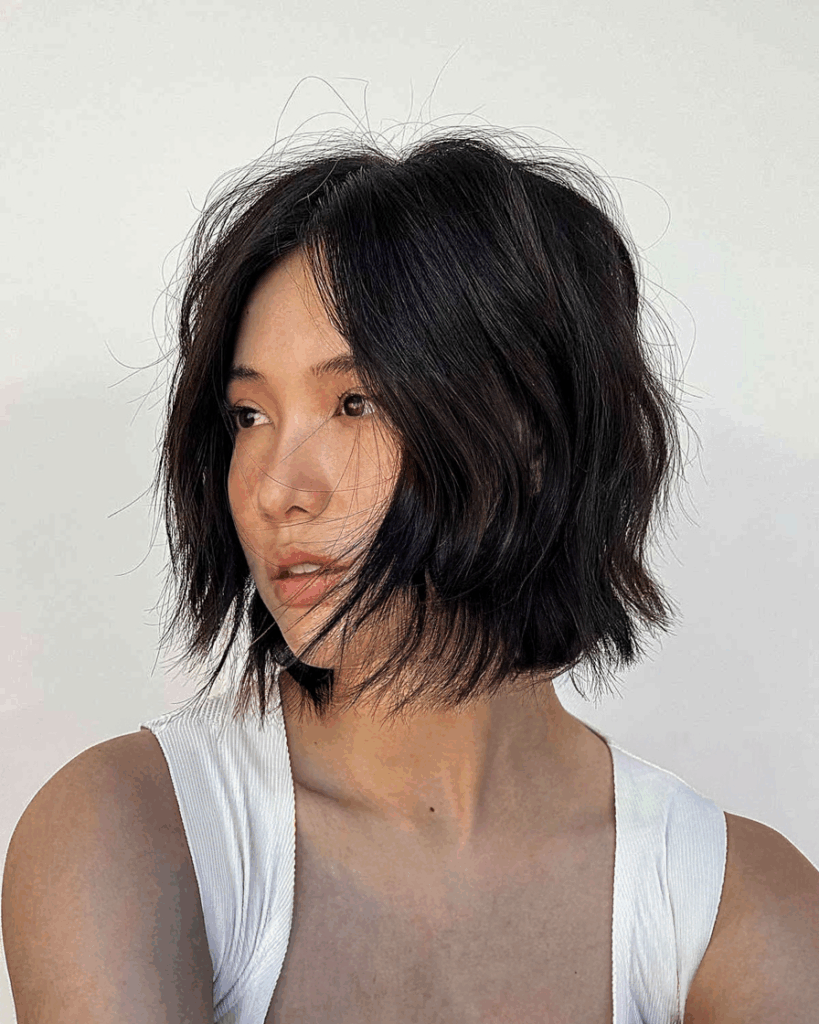 textured bob 2025