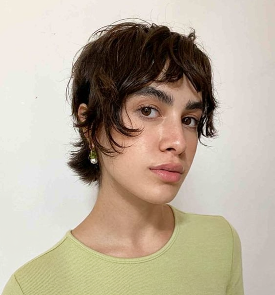 shaggy pixie cut