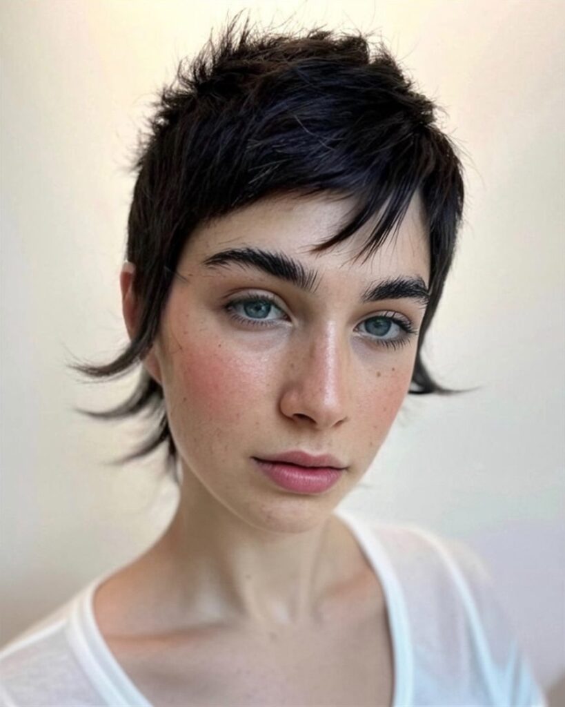 shaggy pixie cut