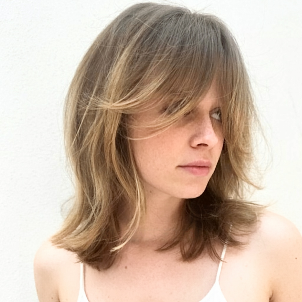 medium length haircut