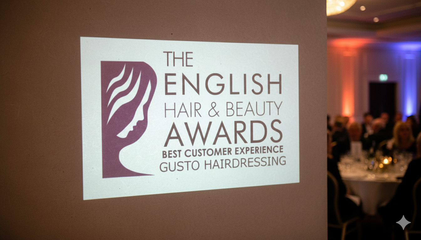 Gusto Hairdressing Wins the 2025 English Hair and Beauty Awards!
