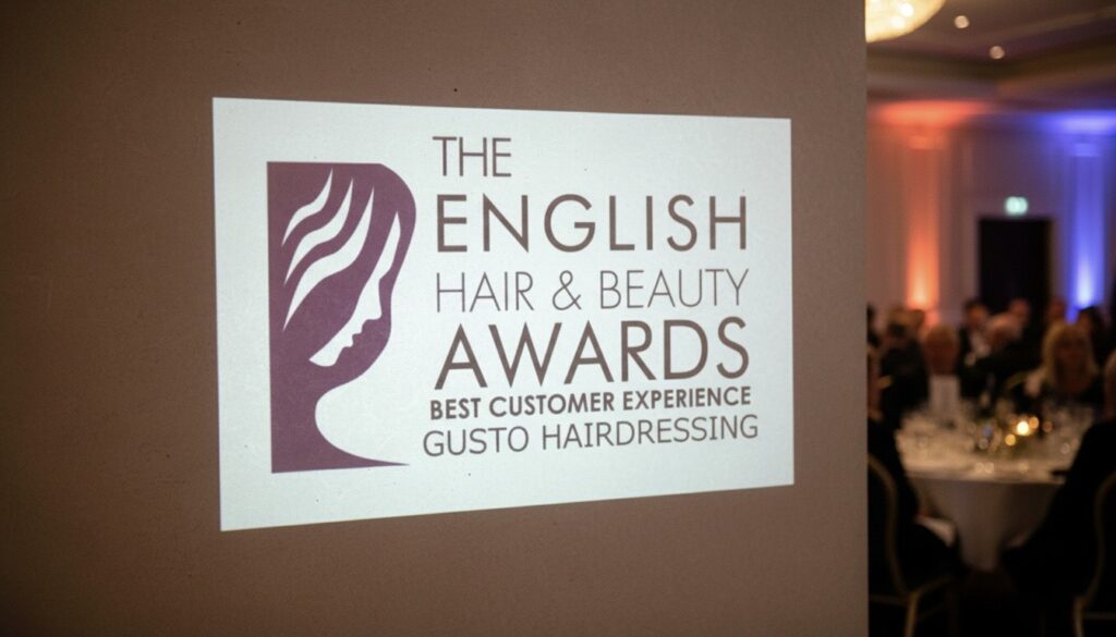 Gusto hairdressing award winning