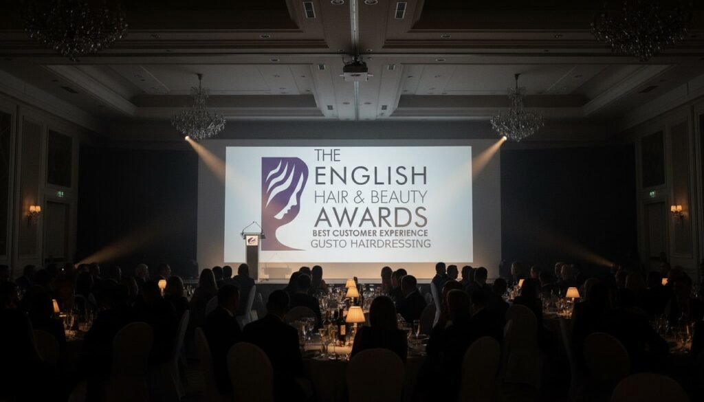 Gusto hairdressing award winning