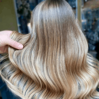 Golden Brown Hair