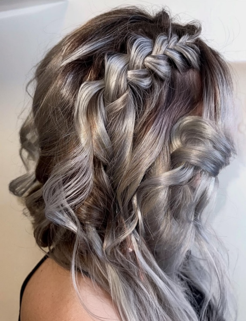 a woman with flowing silver hair is prom RG9qUThAQYmQZLzUnleb0g l0ytQYdKTFGk0 VdJ5uFXw