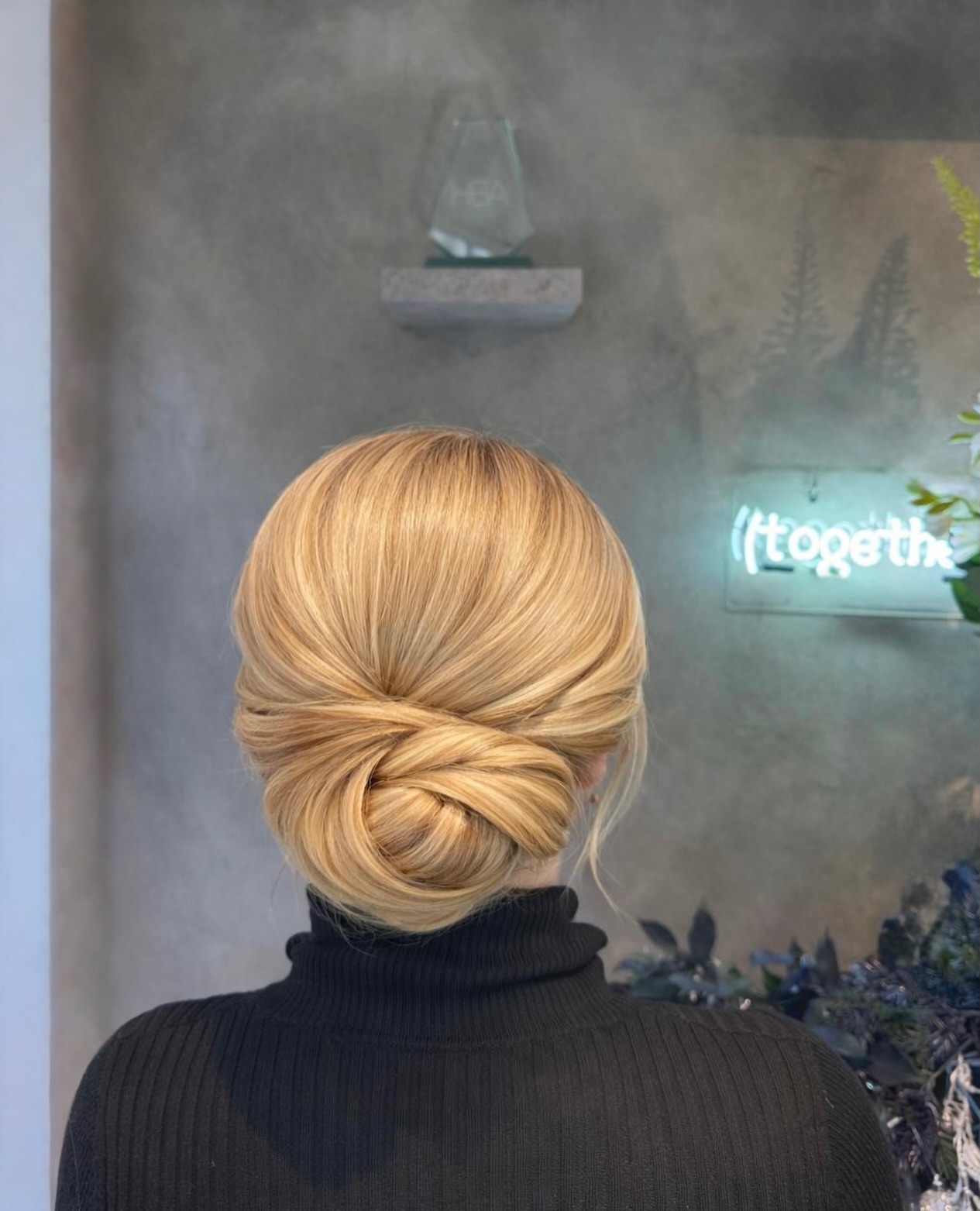 Gusto Hair London blonde highlights salon