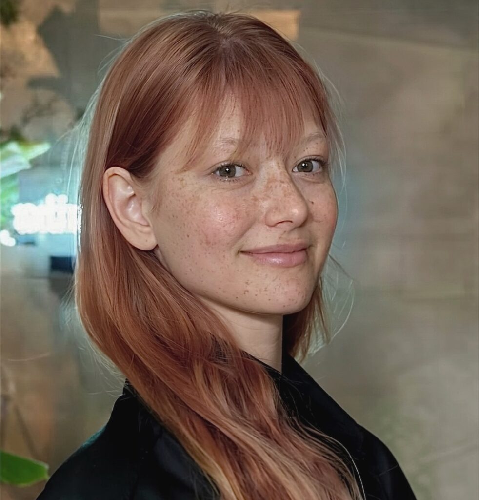 Warm copper hair trend 2026 with earthy auburn tones at Gusto Hair London
