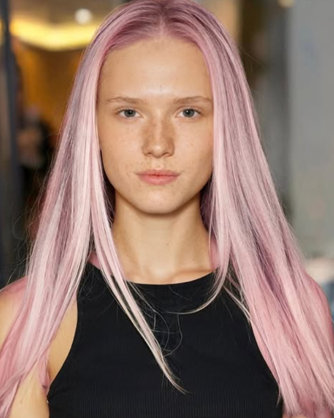 long straight pink hairstyle gusto salons london (1) long straight pink hairstyle gusto salons london (1)