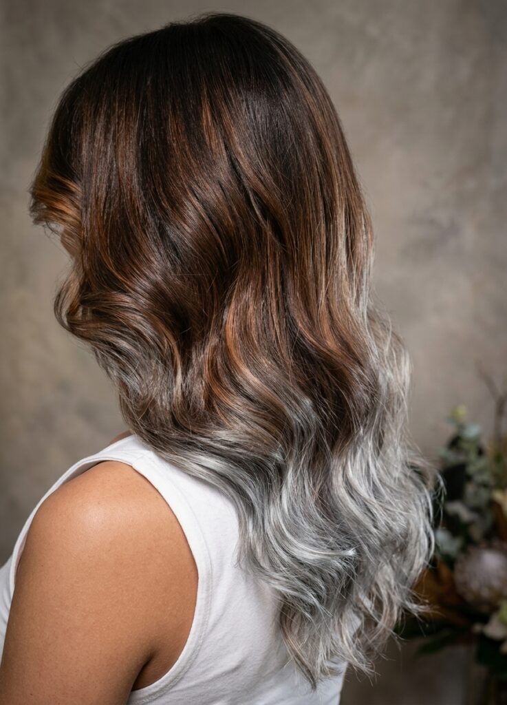 Freehand balayage colour technique at Gusto Hair salon LondonMasterwork Gusto Balayage