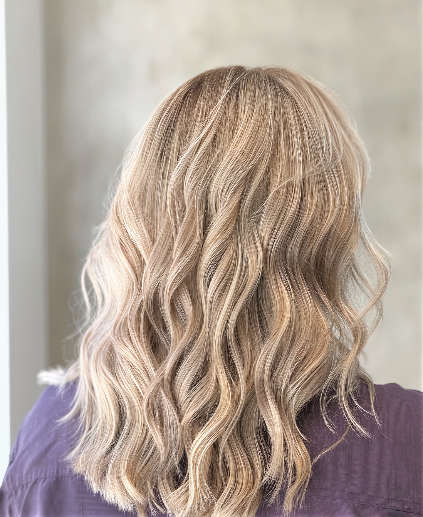 Air touch balayage showing seamless colour blending at Gusto Hair London