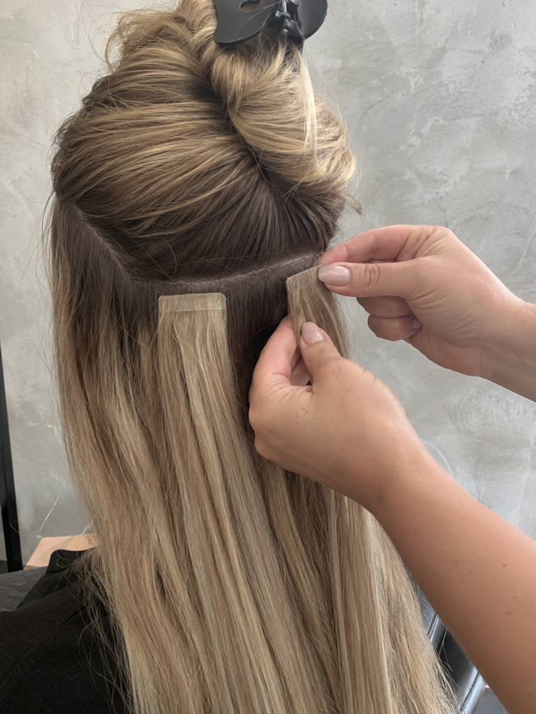 Tape-In Extensions, Tape-In Extensions,