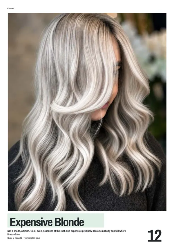 GUSTO V Issue 02, page 12: Expensive Blonde